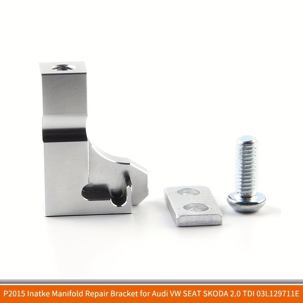 SAUTO Repair Bracket Intake Manifold Kit For VW Audi Skoda Seat 2.0 TDI CR P2015 – Aluminum, Silver, Direct Fit 4 thumbnail image
