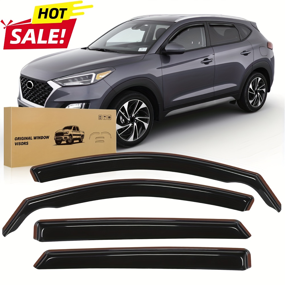 For 2022-2025 Hyundai Tucson black Window Visor Vent
