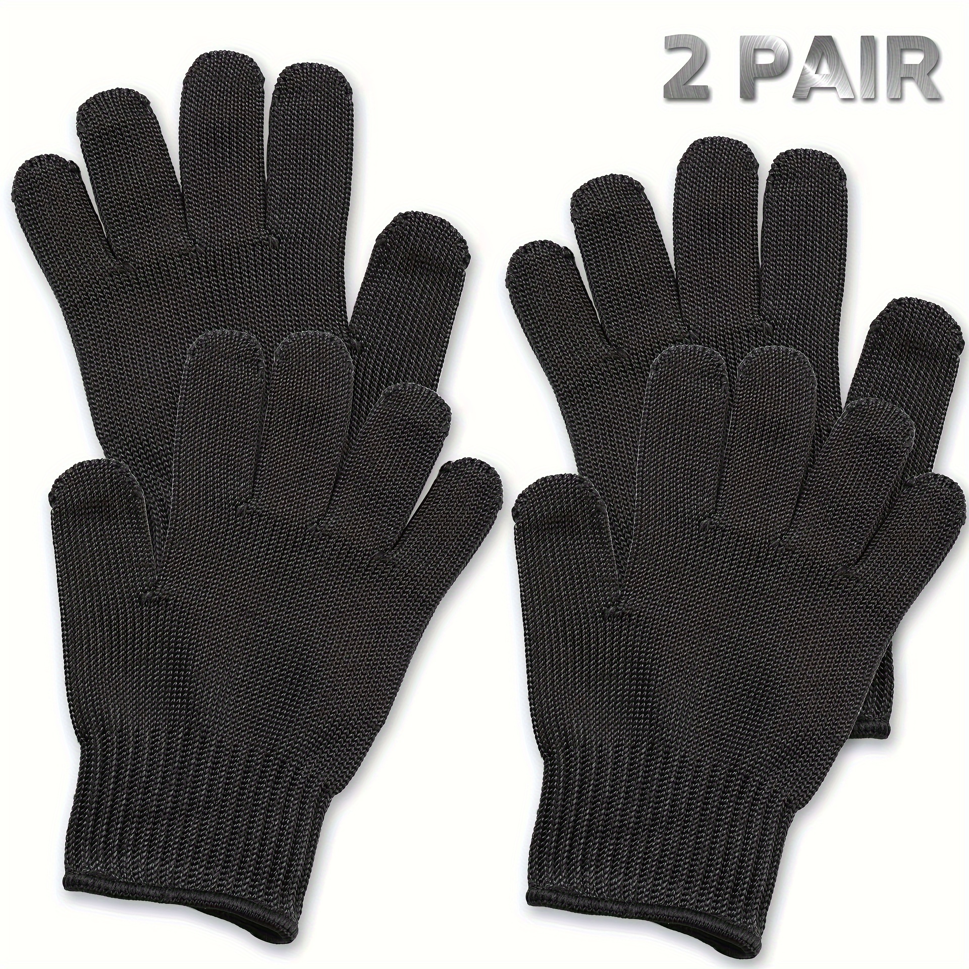 Steel Fiber Cut Resistant Gloves Food Grade One Size Fits - Temu