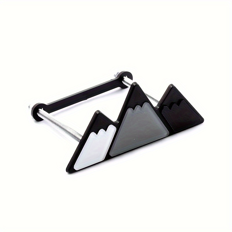 TEMU Tri Colors Grille Badge Emblem 3 Colors Badge Decoration Accessories Truck Label Compatible For Tacoma For For Tundra For Sequoia For Rav4 For