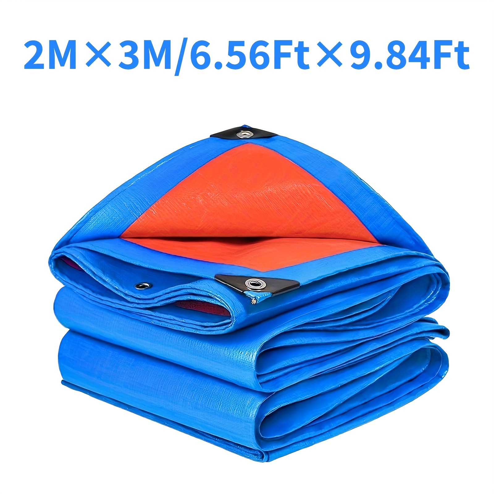 TEMU Waterproof Sunshade Tarp, Extra-thick Canopy Large Waterproof Sheet, Suitable For Cars, Home, Camping, Rain Cover, Protective Shelter, Perfect