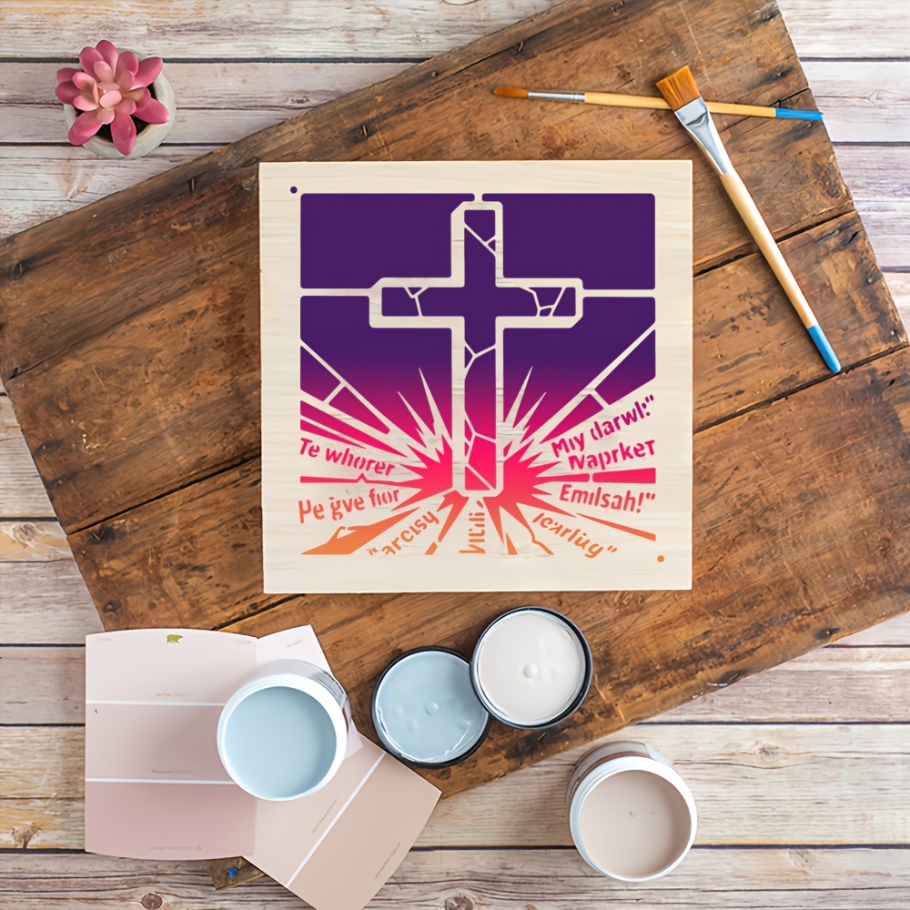 Square Hollow Painting Template