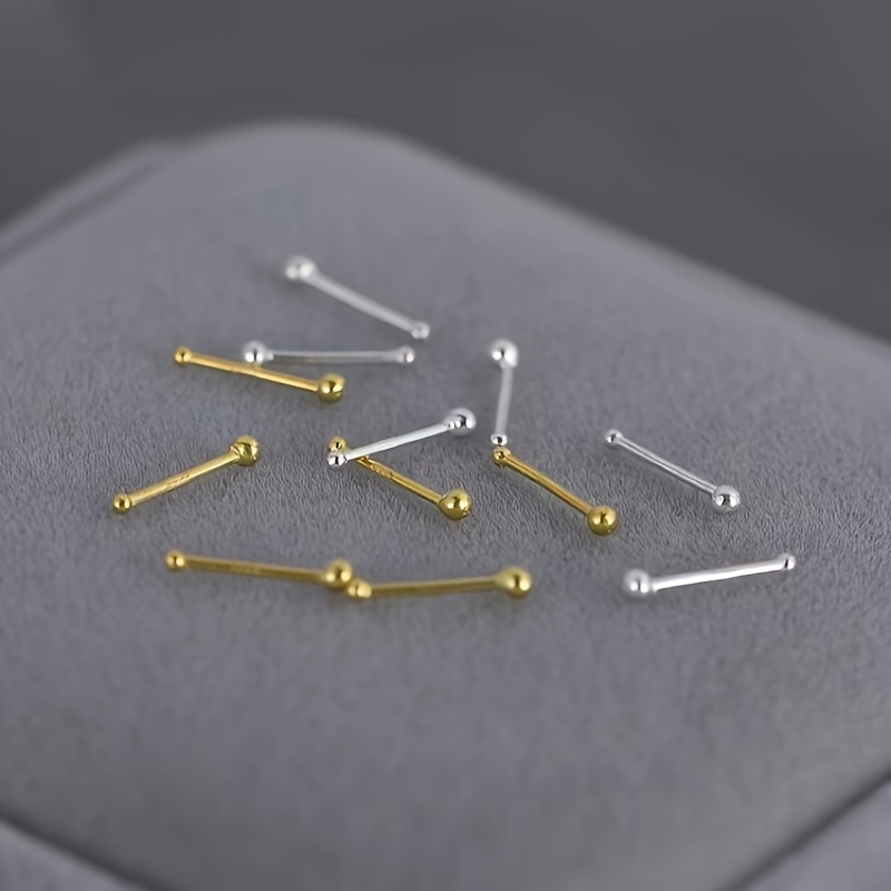 2 Pcs Set Tiny Beads Stud Earrings, Leisure Style