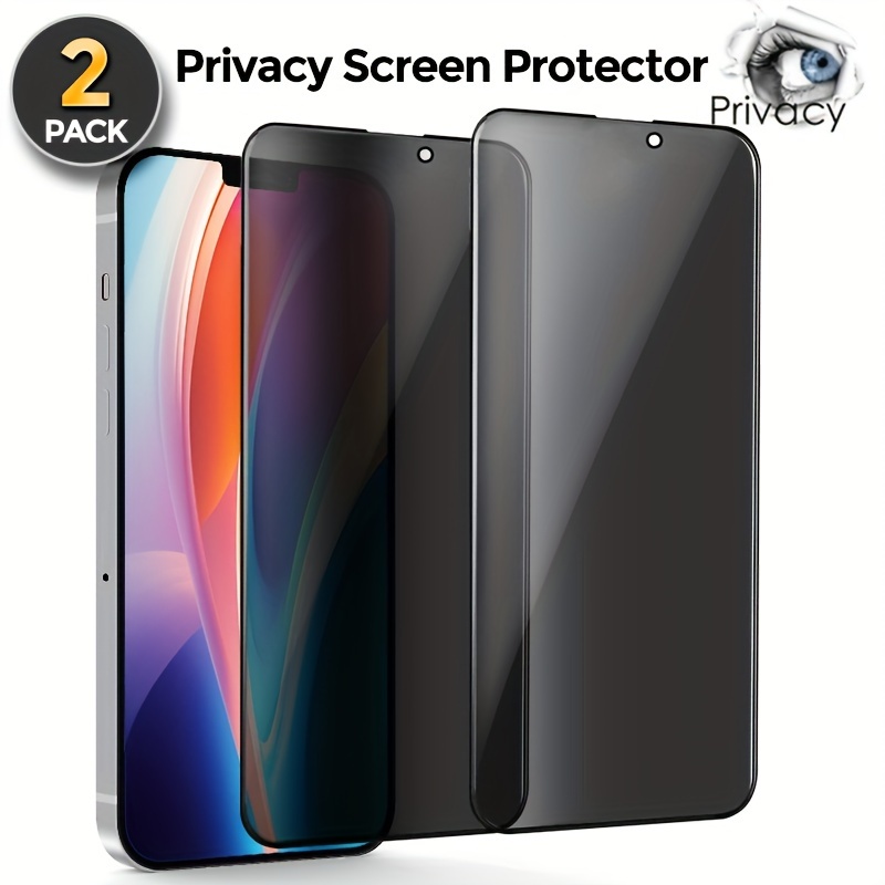 Privacy Screen Protector For Iphone 15 Pro Max / Iphone 15 - Temu