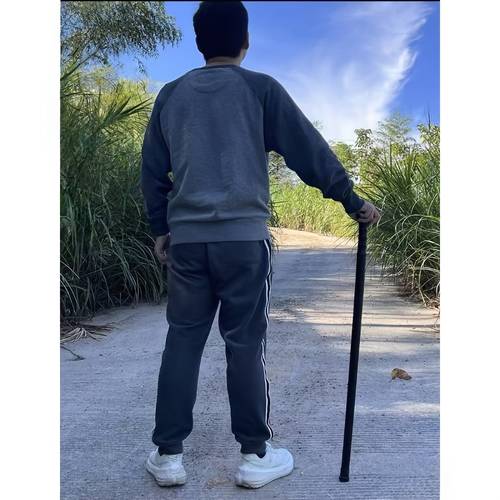1pc 89cm 35in plastic polypropylene solid long stick role playing stick costume accessory