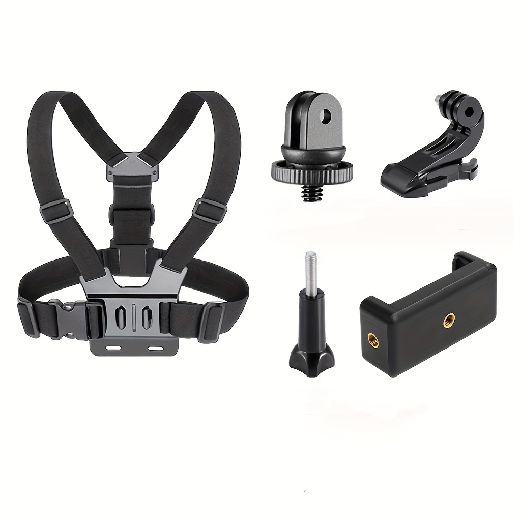 Motorcycle Mobile Phone Chest Mount Harness Strap Holder - Temu