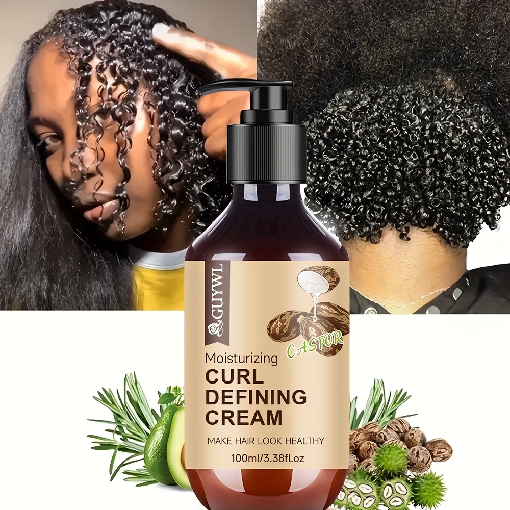 La crème coiffante pour cheveux bouclés pour hommes GUYWL de 100 ml est enrichie en squalane végétal, en huile d'argan marocaine, en huile de ricin et en huile de macadamia. Elle est spécialement conçue pour hydrater et coiffer les cheveux bouclés, offrant une tenue longue durée et un contrôle des frisottis.