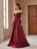 sequin off shoulder dress elegant evening dress for party banquet womens clothing