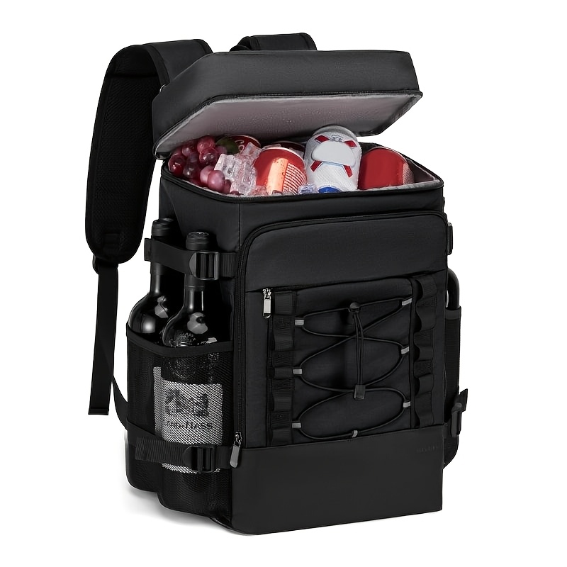 TEMU Insulated Cooler Backpack Leakproof Thermal Tote For Camping, Picnic Hiking Beach