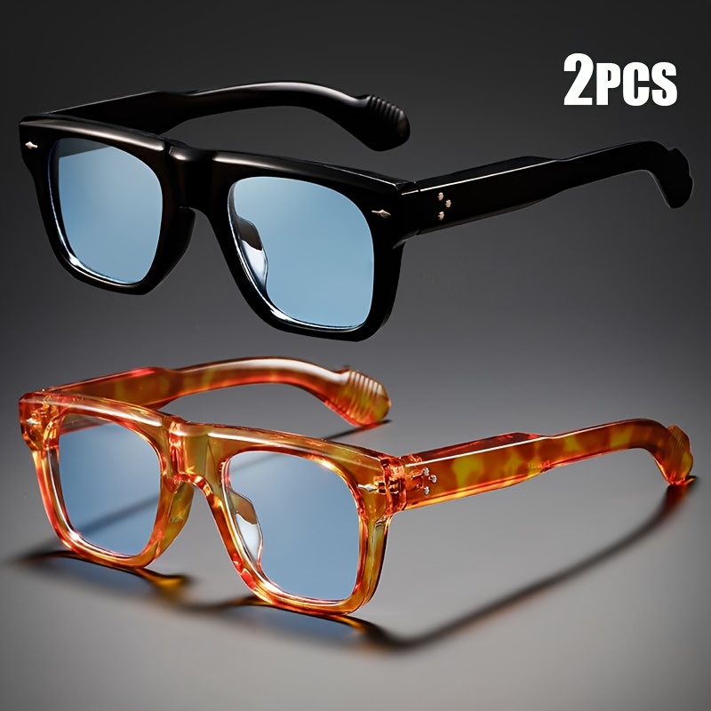 retro classic fashion glasses womens mens - Temu Mauritius display picture 2