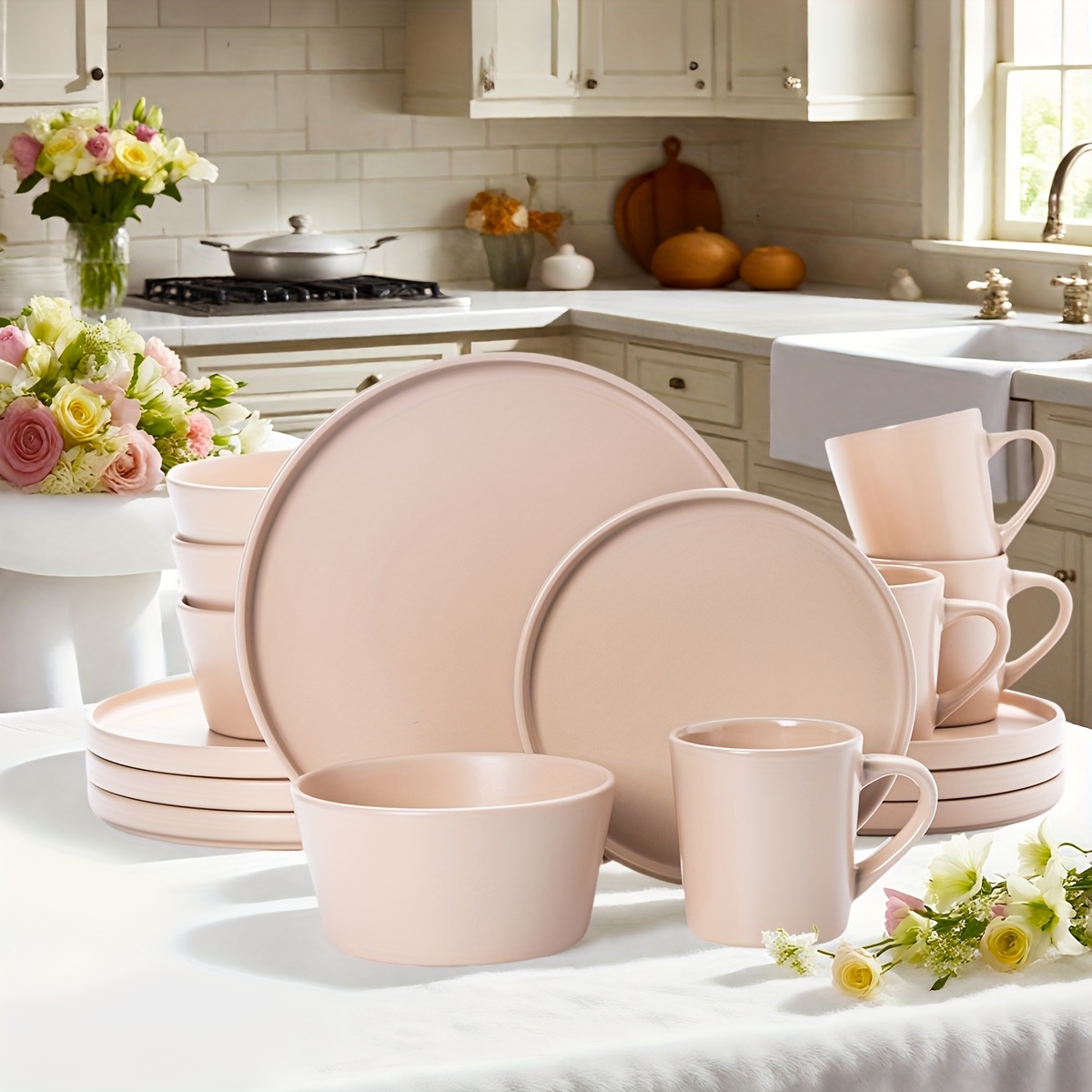 dinnerware sold on Temu United States