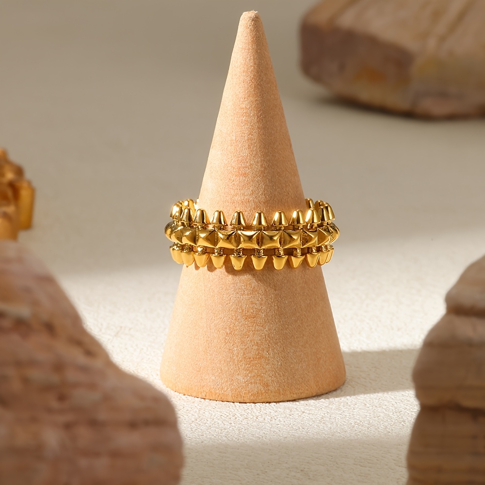 1 tooth ring elegant   suitable for daily matching and vacation outfits