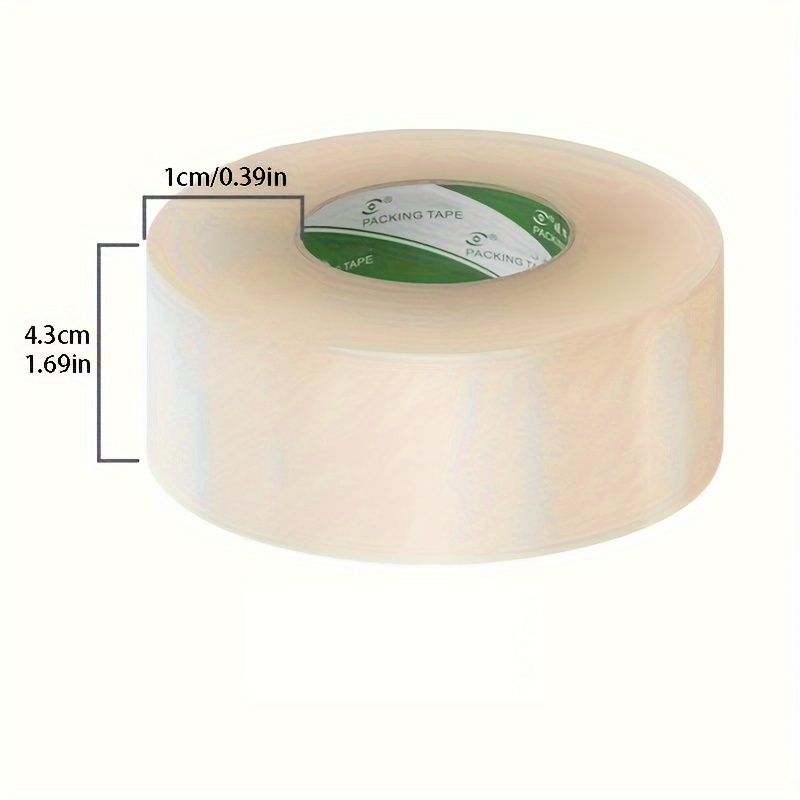 TEMU Clear Pieceing Tape - 2 Rolls, , Heavy-duty Adhesive For Shipping, Moving, Box Sealing And Office Use - Ideal For Secure Pieceaging During