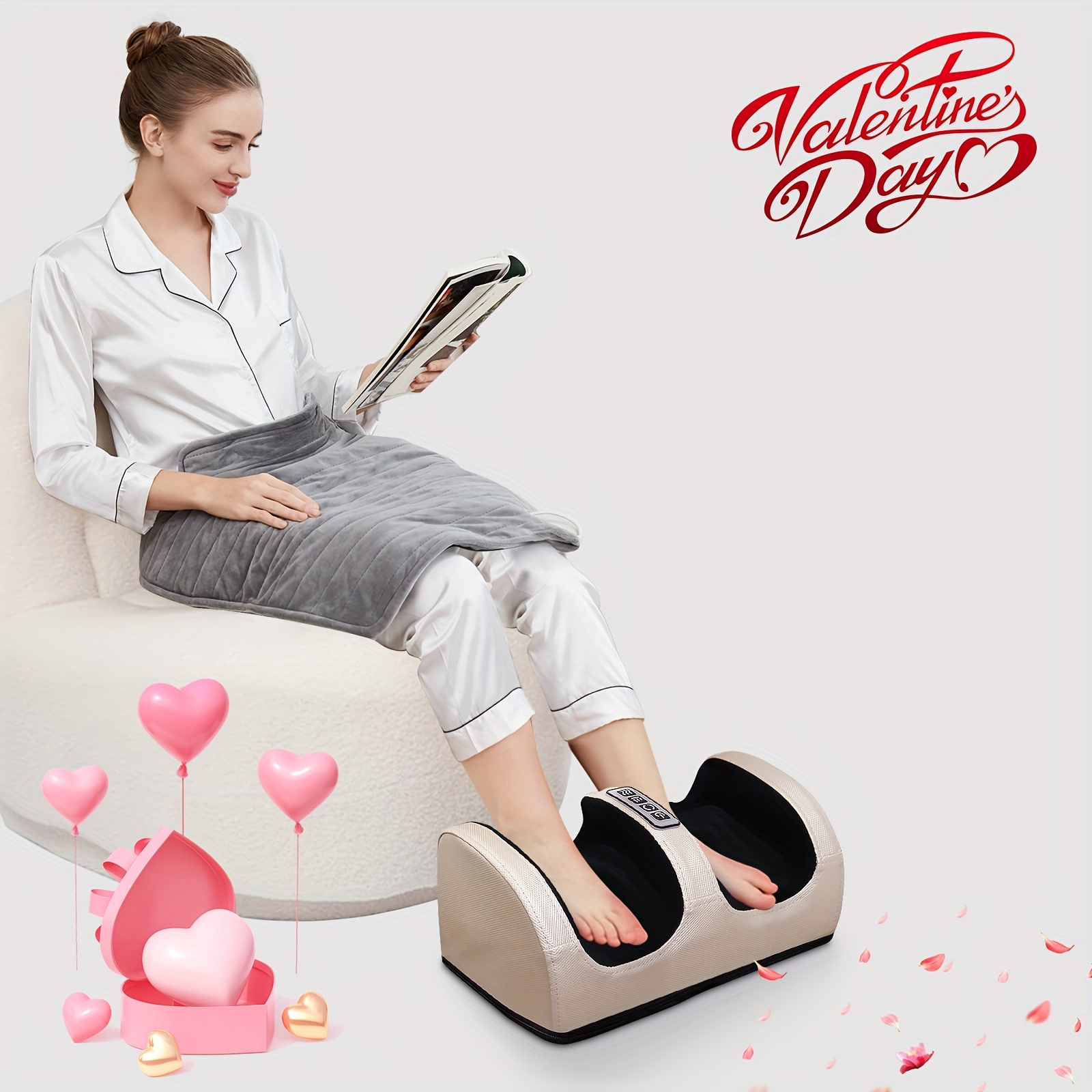 

Shiatsu Foot Massager For And , Foot Massager Machine For With Heat, Gifts For Women Men, Father's Day Gift Day Gift