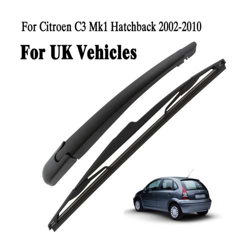Citroen C1 Mk1 Hatchback (2005-2014) Rear Wiper Arm & Blade - 30cm / 12 Inch