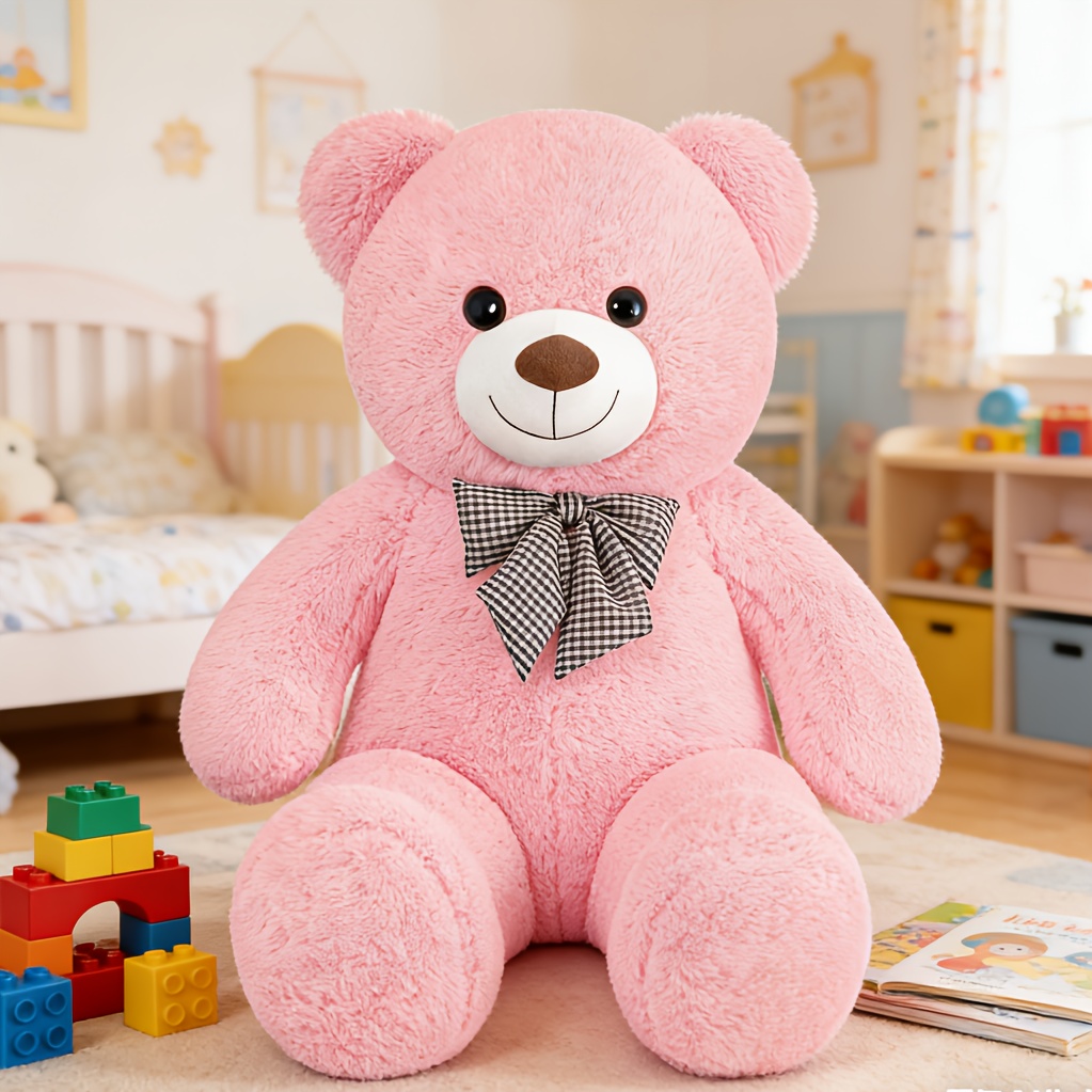 Bear 43'' Stuffed Animals Plush Toy Size Plush Teddy Bear For Kids Girlfriend Soft Stuffed Bear Animals For Birthday Valentine's Day Anniversary Christmas