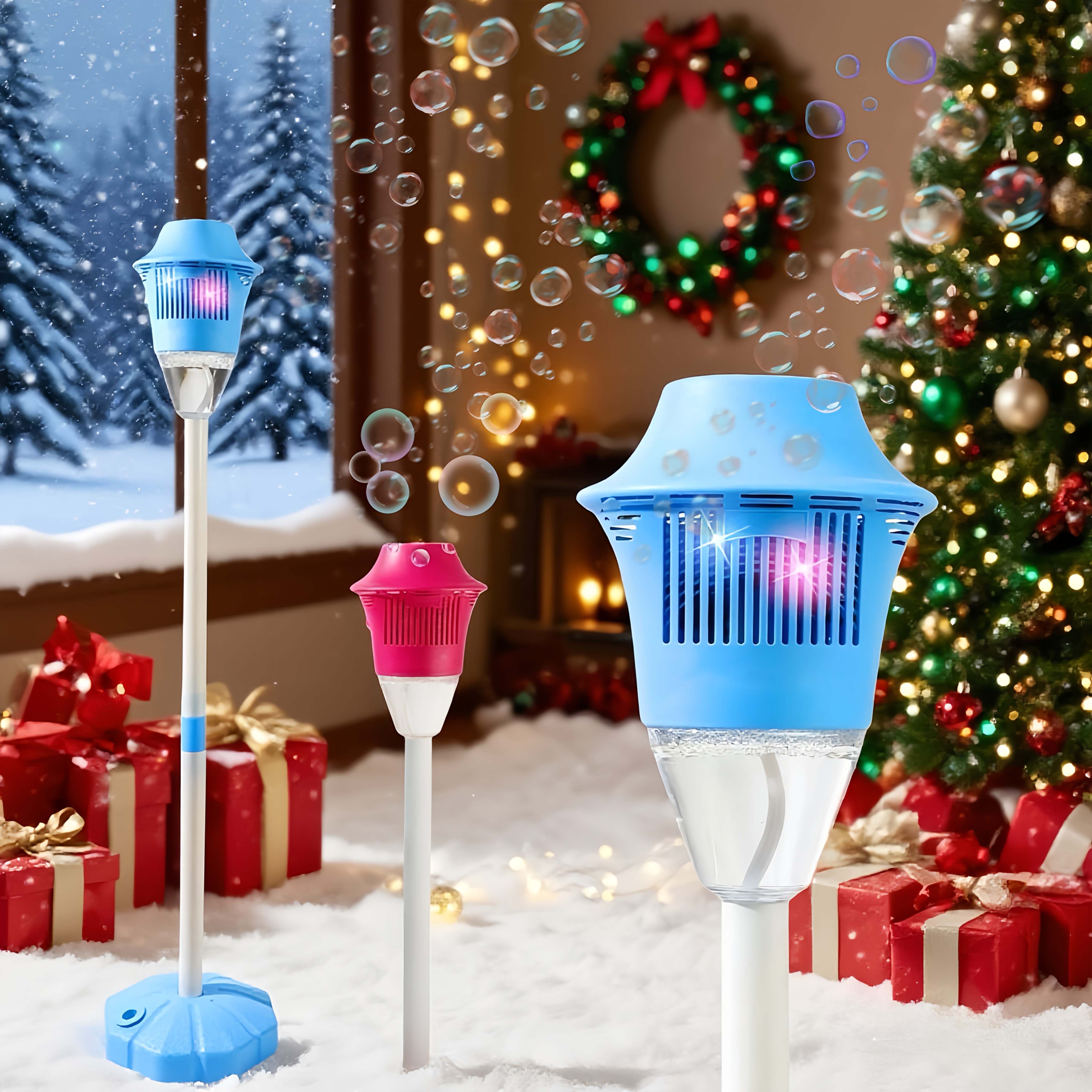 automatic bubble machine adjustable height stand automatic bubble blaster for   gifts for boys and girls birthday wedding party outdoor toy