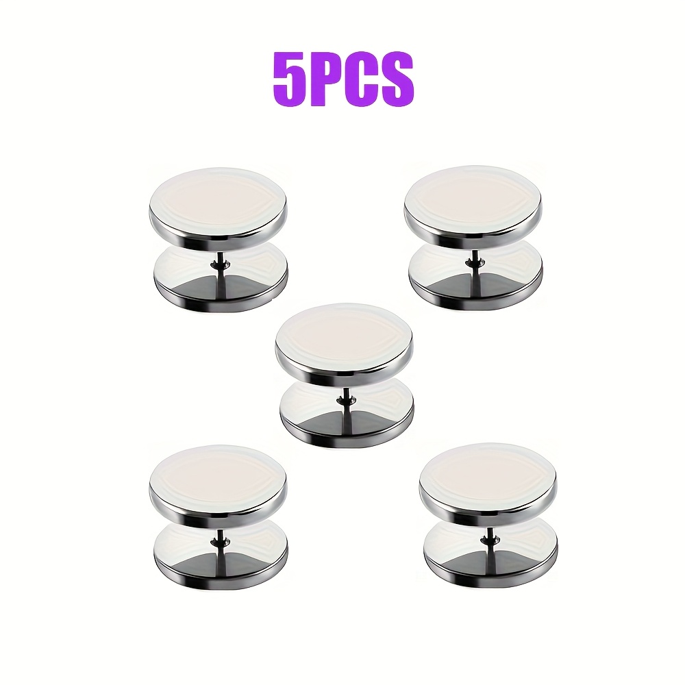 Temu Συνδετήρες Πουλόβερ από Ανοξείδωτο Ατσάλι - Σχέδιο Χωρίς Ράψιμο και Αφαιρούμενο, Κουμπιά Αντι-Έκθεσης για Καρντιγκάν, Πλεκτά, Πουλόβερ - Ασφαλής-image