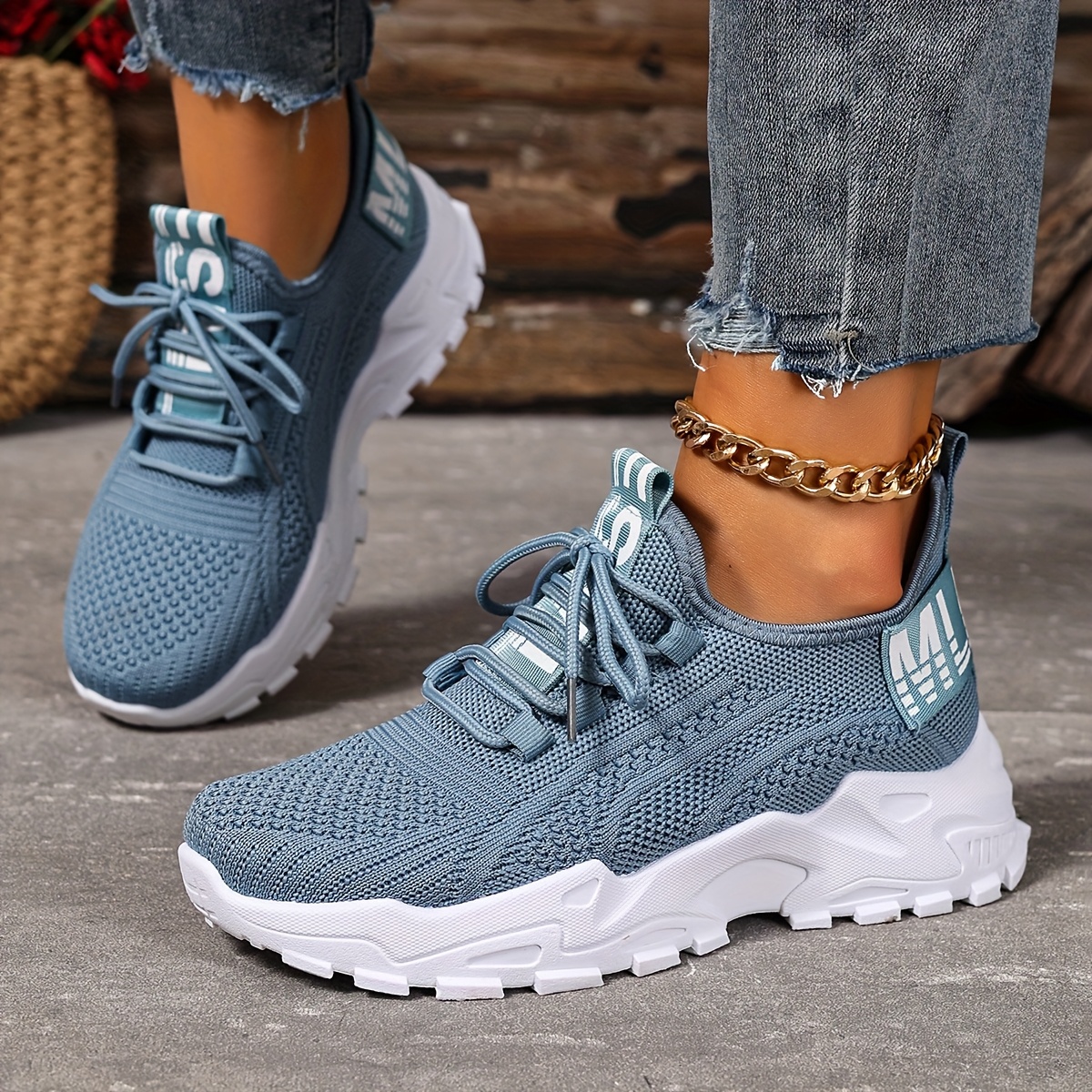 Women'S Shoes, Women'S Fashion Casual Shoes, New Women'S Shoes, Black White, Lightweight Soft-Soled Running Shoes, Comfortable And Breathable Sports Shoes, Outdoor, Vacation Travel, Casual Sports Women'S Shoes, Slip-On Lace-Up Women'S Shoes