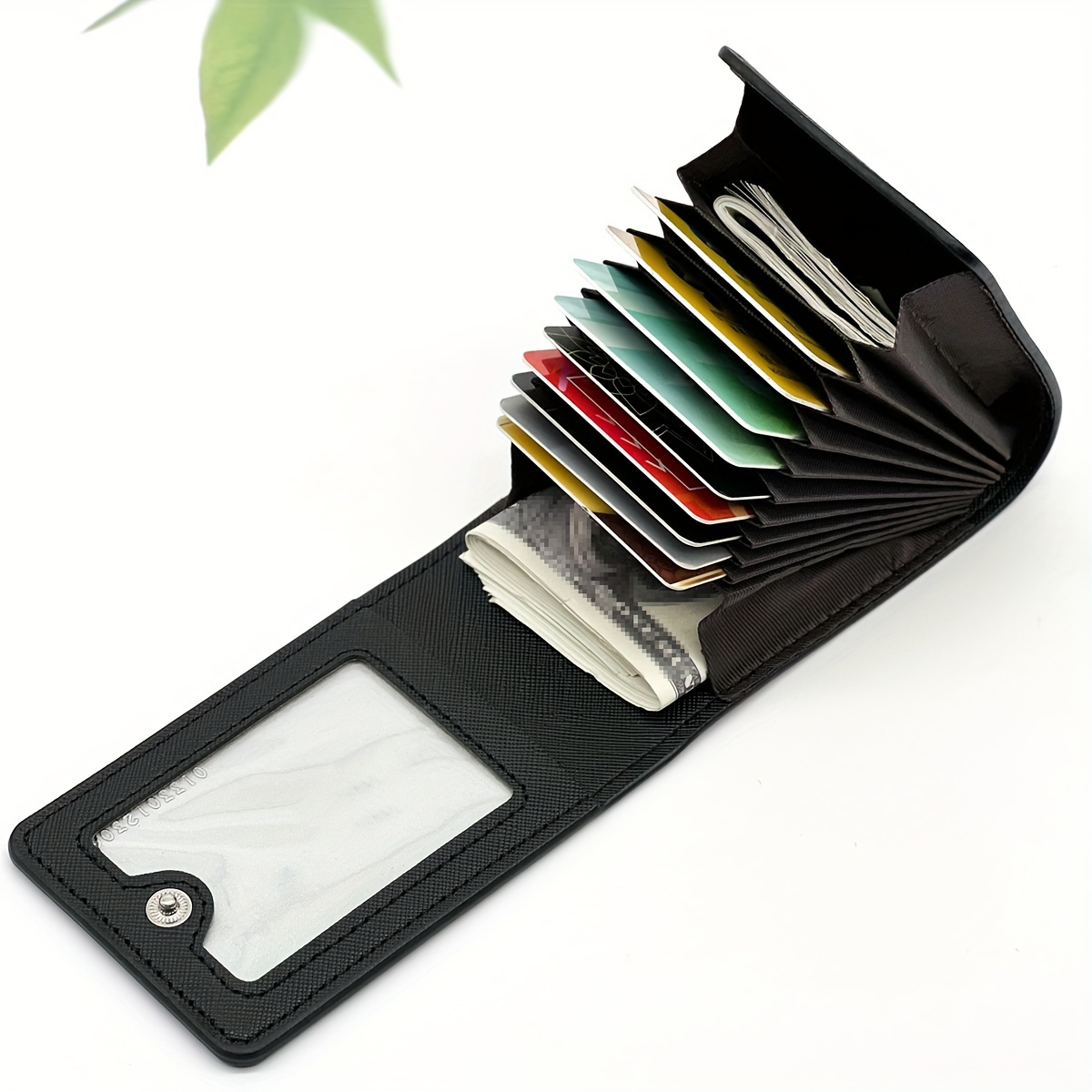 

Mini Minimalist Solid Color Flap Credit Card Holder, Portable Lightweight Coin Purse, Versatile Women's Business Card Bag