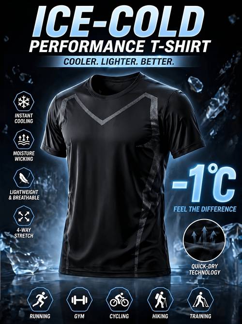 short sleeve mens quick dry compression sports t shirt