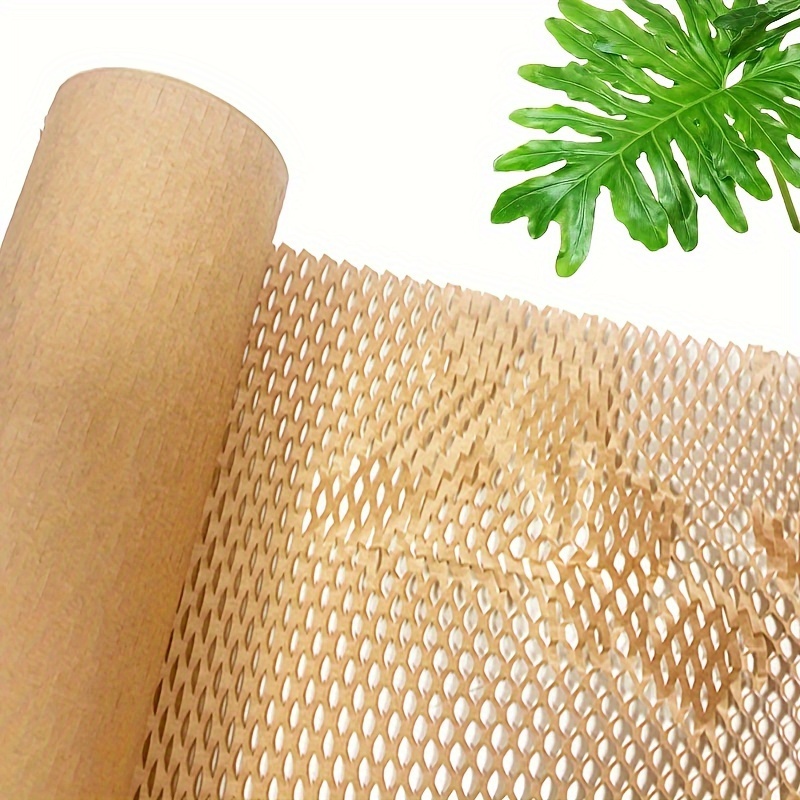 

1pc 11.8in*65.61ft Honeycomb Packing Paper, Perfect Moving And Shipping Wrap For Gifts And Packages, Tissue Paper, Gift Wrapping Paper, Flower Wrapping Paper, Gift Packaging,,any Occasion Decor