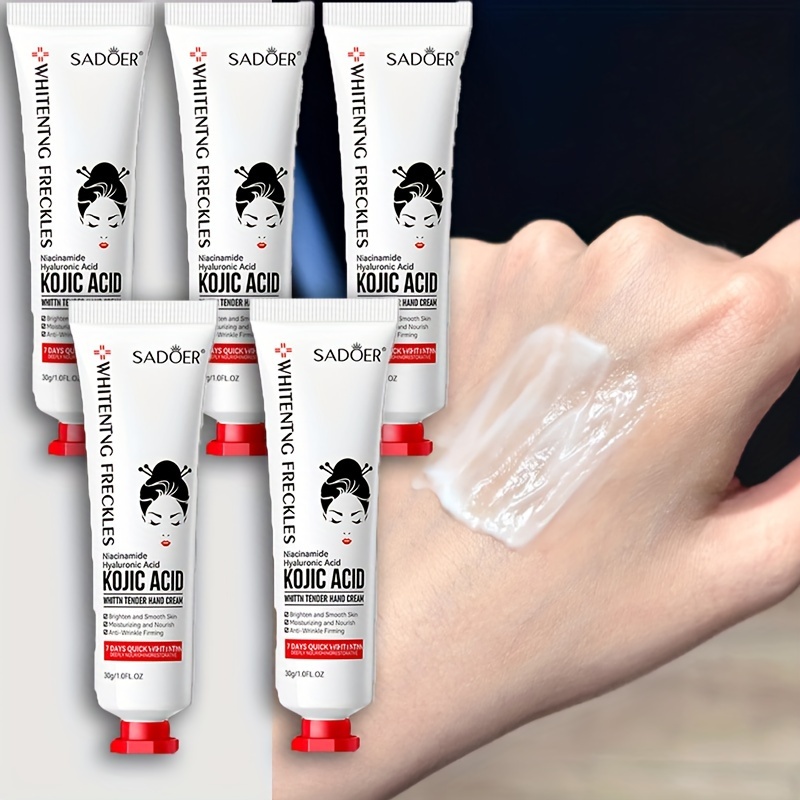 Gw-10 Kojic Acid Hand Cream 5pcs Set