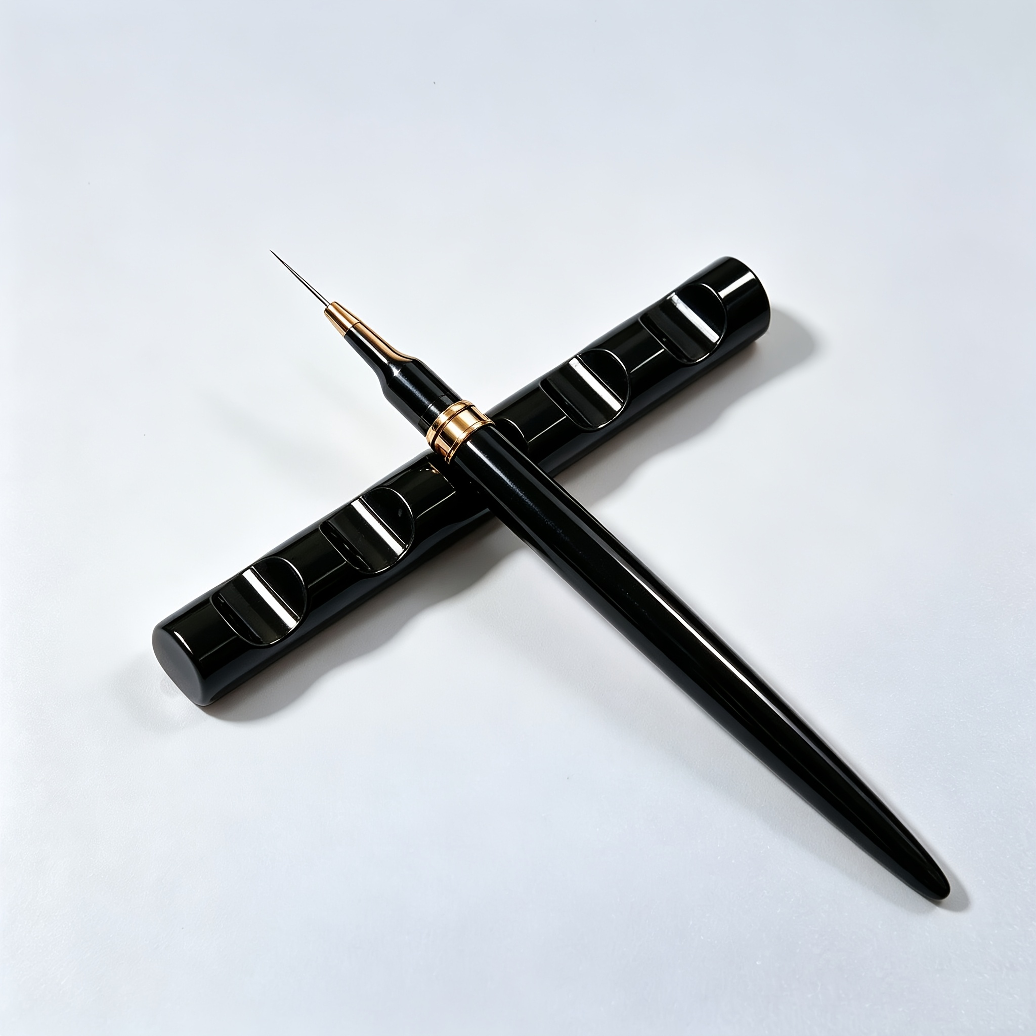 TEMU de Stylos de Dessin Ultra-Fins pour Nail Art (Taille: 7/9/11/15/25Mm, Expédiés Aléatoirement), Stylos de Peinture Fins, Contour de , Ajustement