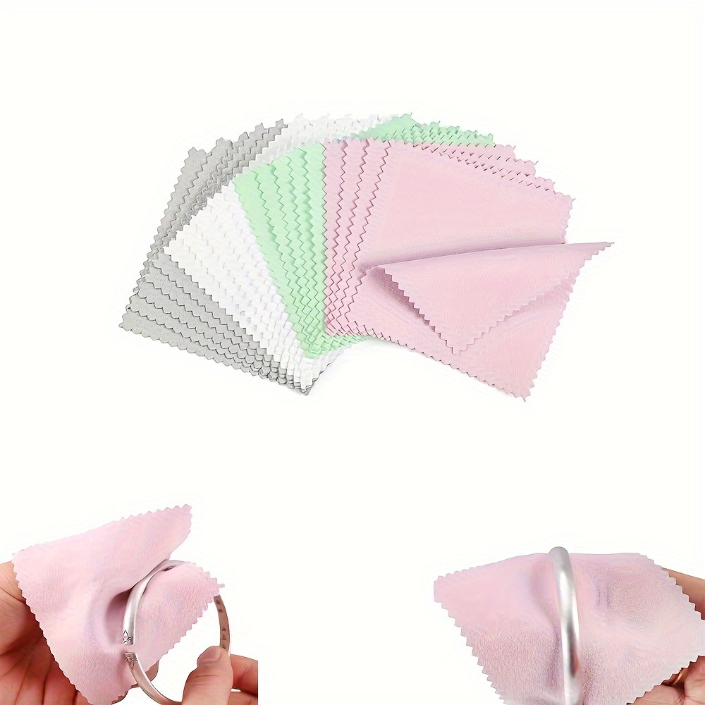 

20/50pcs Luxepro Polishing Cloths, 8x8cm Cleaning Wipes For , Bracelets, And , No Required, Jewelry