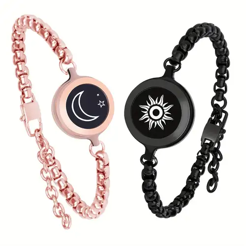 Christmas gift Long * Bracelets, Vibration & Light up Remote Smart Matching Couples Bracelet for Couples Lovers * Festival Long Distance Relationship Girlfriend Boyfriend Xmas Gifts Bracelet Men Women ... Christmas gift Long * Bracelets, Vibration & Light up Remote Smart Matching Couples Bracelet for Couples Lovers * Festival Long Distance Relationship Girlfriend Boyfriend Xmas Gifts Bracelet Men Women ...