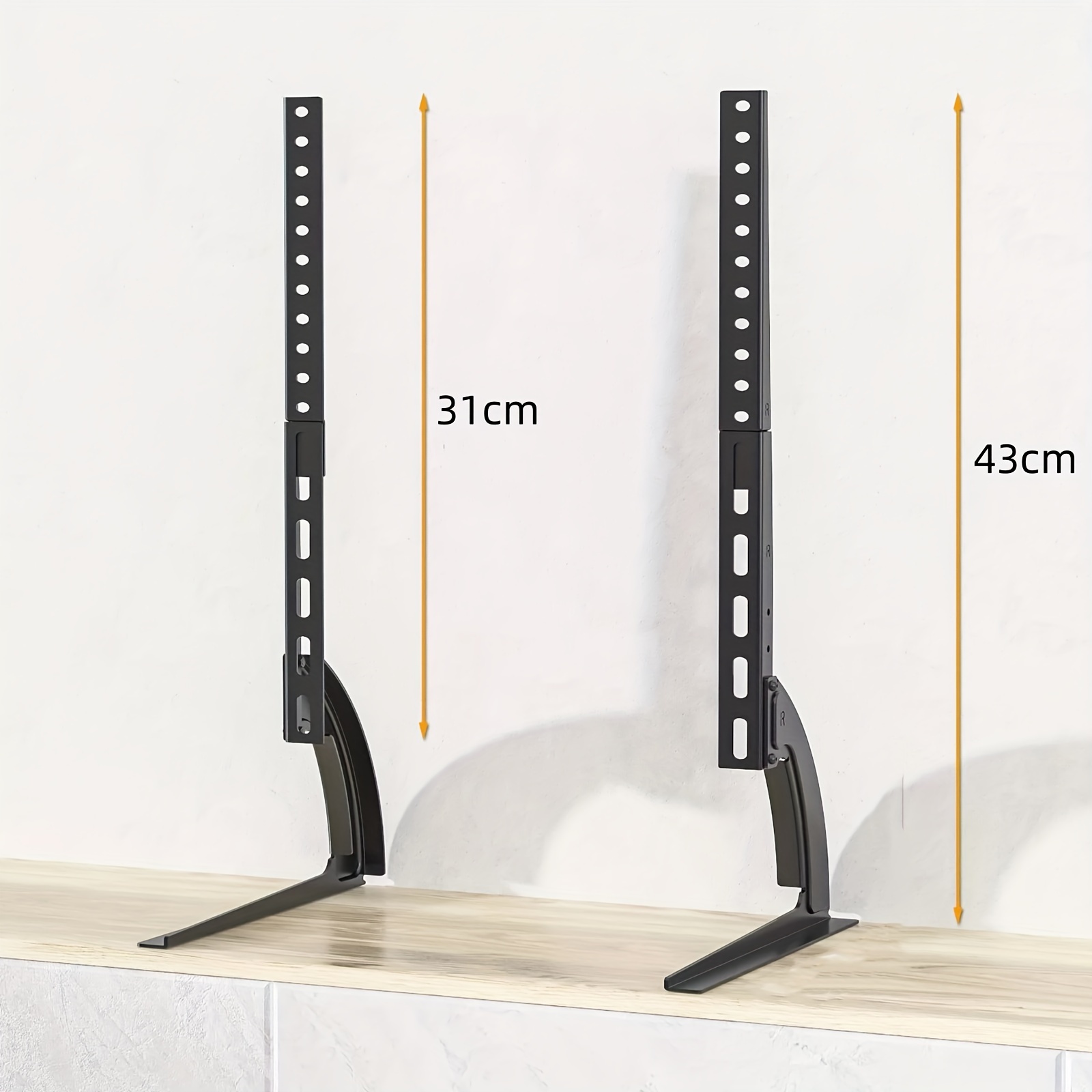 Universal TV Table Stand Leg Mount for 35.56-81.28 cm LED LCD Screens