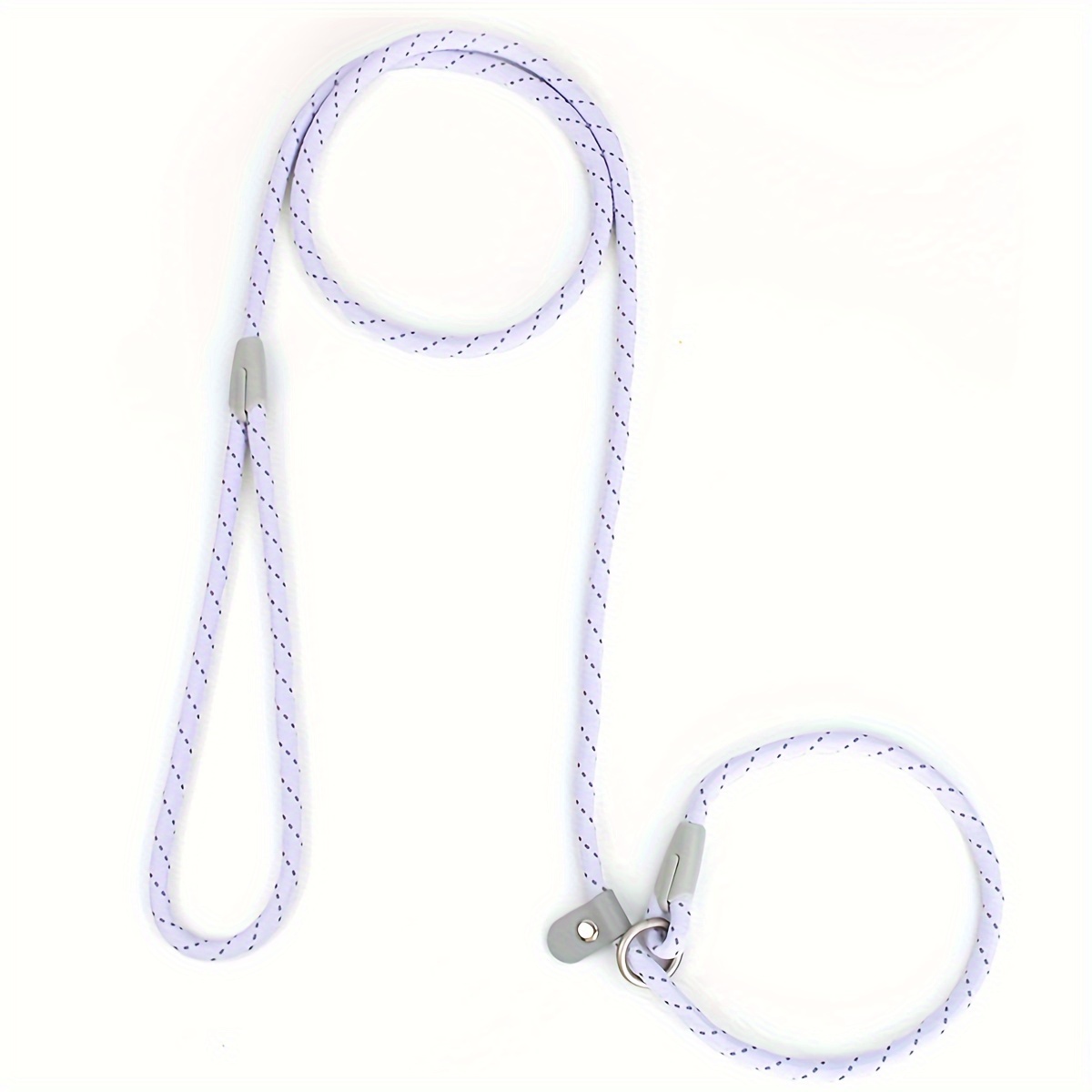 Image of Macaron Dog With Reflective Stripes P-leash, An Outdoor Walking And Training Leash That Enhances Safety And Control During , Helping To Prevent Your Dog From