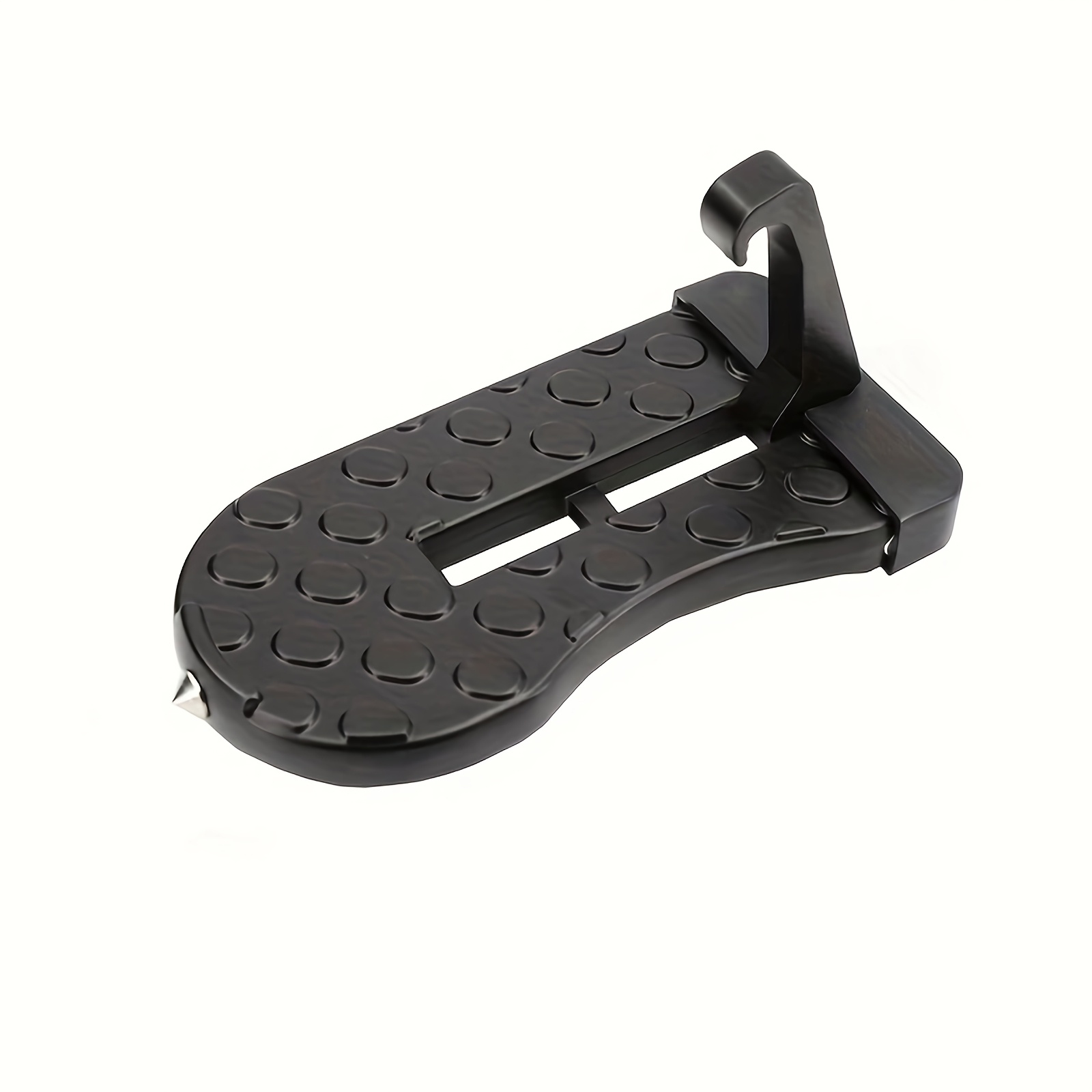 TEMU Marchepied de Toit de Voiture Pliable 1 pièce - Crochet d'Échelle Multifonction en Alliage d'Aluminium pour SUV/Camion