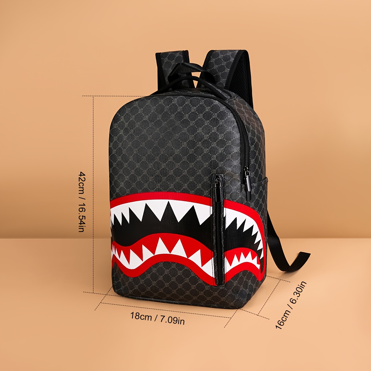 Cartoon Spiel Rucksack – 3D Schulranzen, Wasserdicht, Verstellbare Träger, 40 Cm Hoch