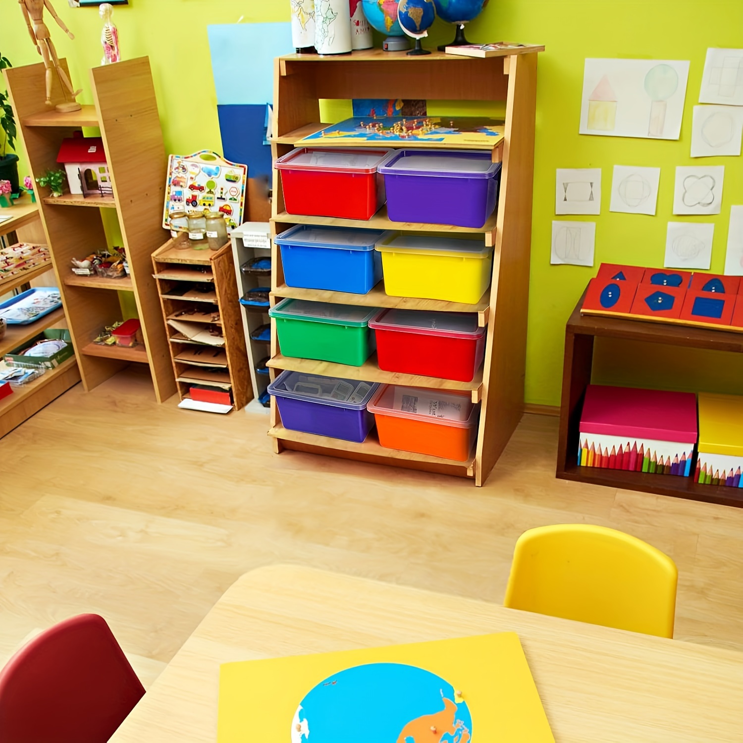 paquetes bins almacenamiento plástico Temu Colombia