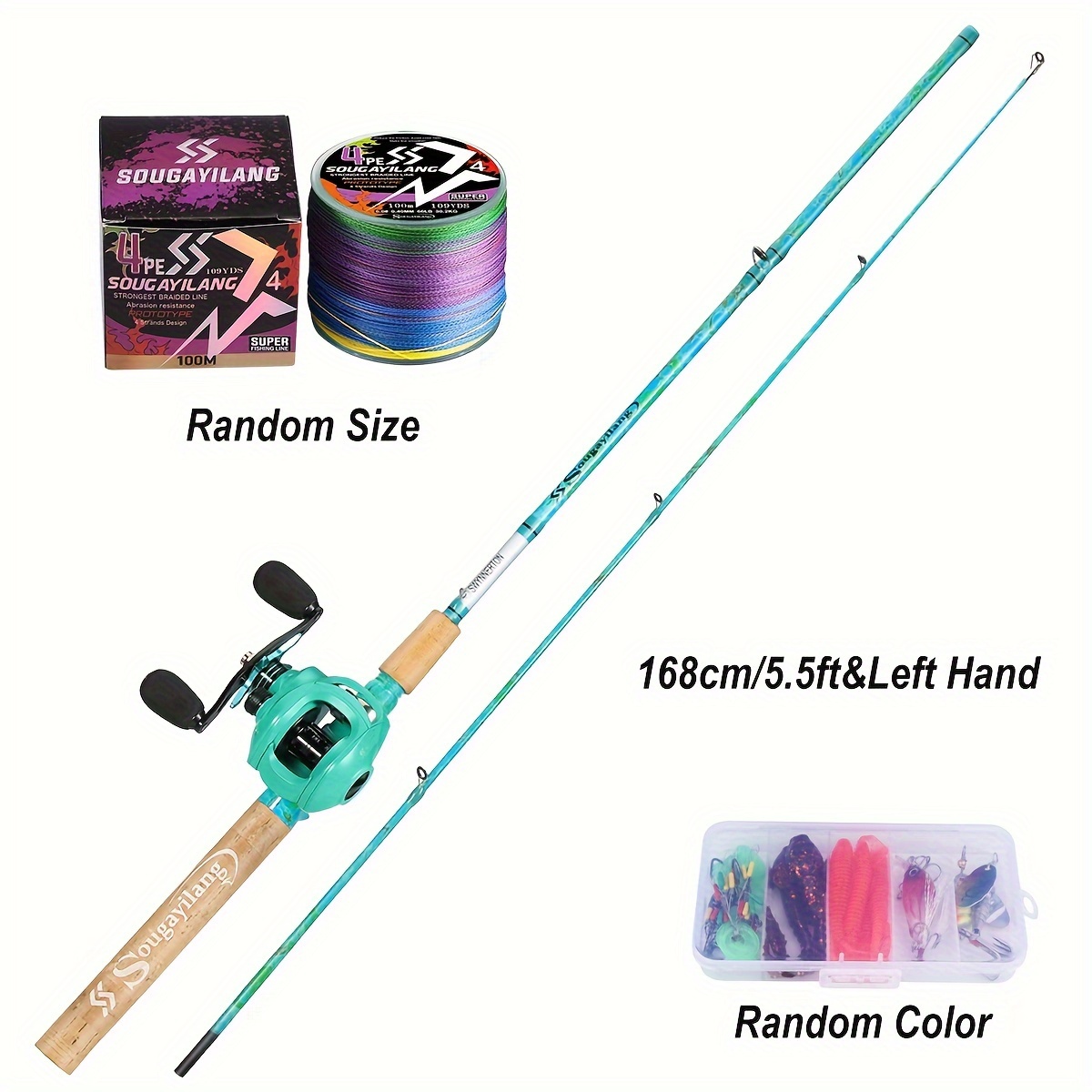 baitcaster fishing rod reel combo 2pcs - Temu Morocco baitcaster fishing rod reel combo 2pcs - Temu Morocco