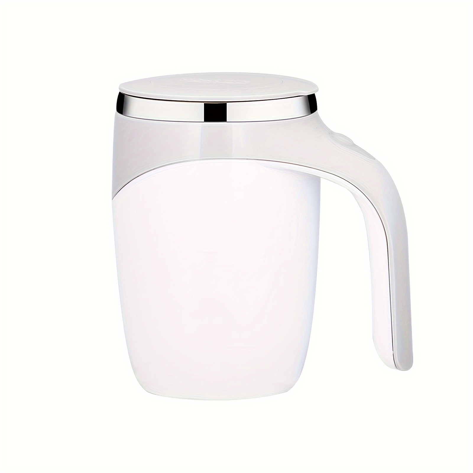 TEMU Fully Automatic Coffee Mixing Cup, Magnetic Rotating Charging, Portable Stainless Steel Coffee Cup