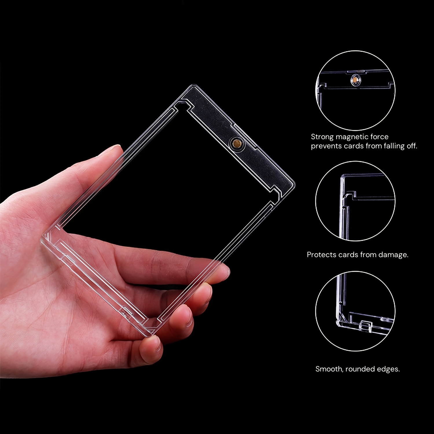 57 x 88 card sleeves [Thick] Premium Clear Photocard Sleeves, 57 x 88mm