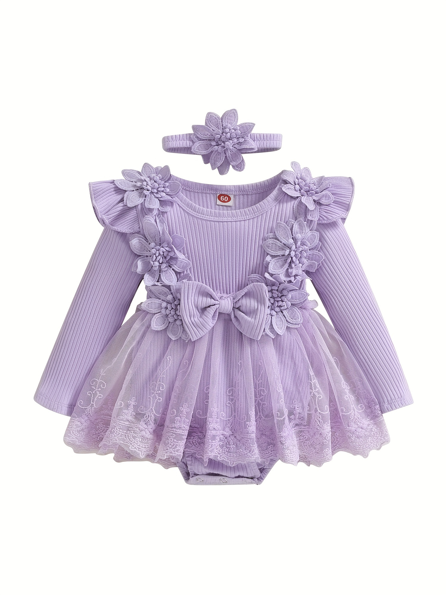 strapless open back dress Zapaka Women Light Purple Prom Dress A Line Spaghetti Straps Floral Tulle Long Formal Dress, Lilac / M