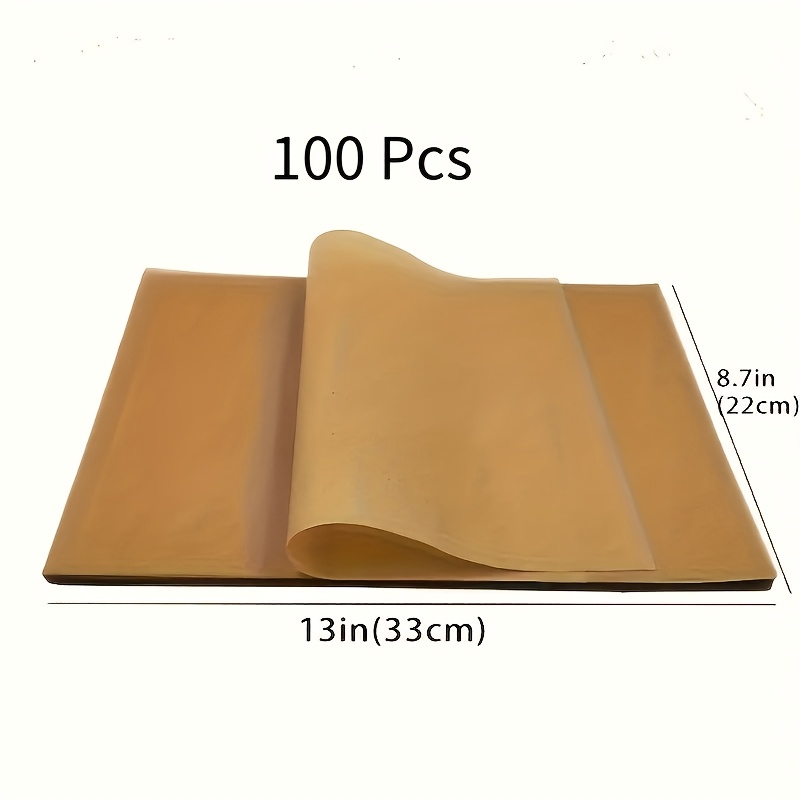 9 x 13 inch parchment paper non stick pre cut unbleached baking liner suitable for oven air fryer grilling cooking bread cakes   fits quarter sheet     gift Product details 5