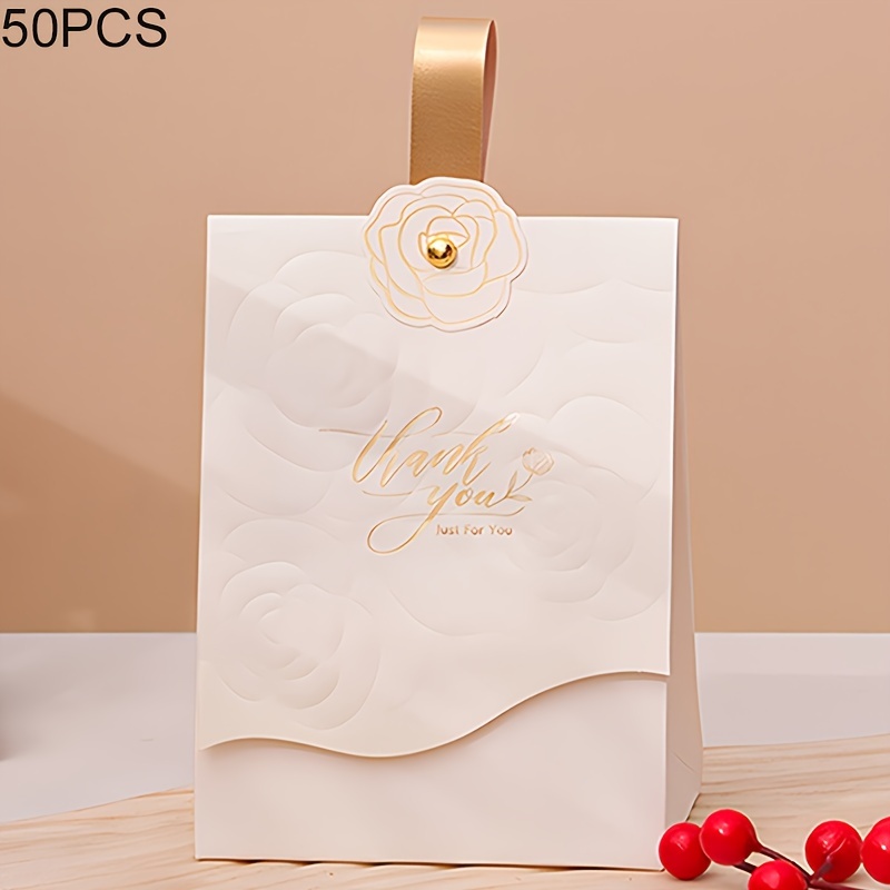 E-shop (10/50) Stück/Pack Muttertag Dankeschön Geschenkbox, Kleine Exquisite Geschenkverpackung, Hochzeitsgeschenkbeutel, Hochwertige