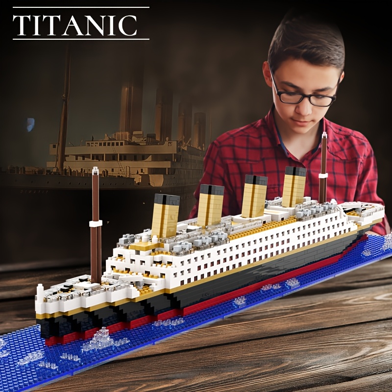 building blocks of the   ship a model toy for assembly decorative ship blocks a puzzle toy suitable for boys and girls   christmas and halloween gifts 0