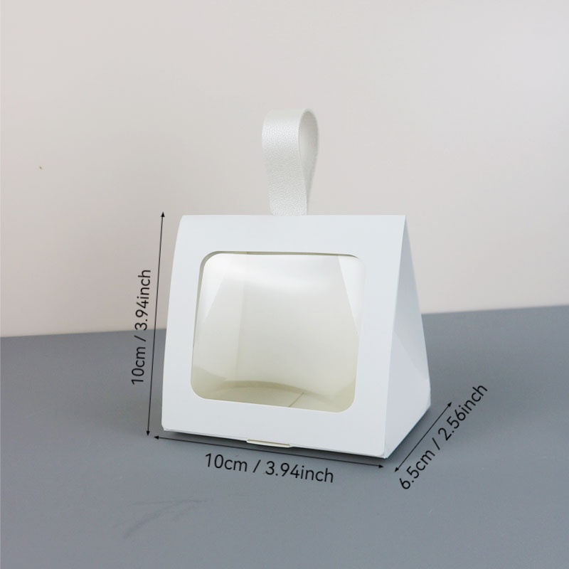 24pcs Triangular Gift Boxes with Clear Window