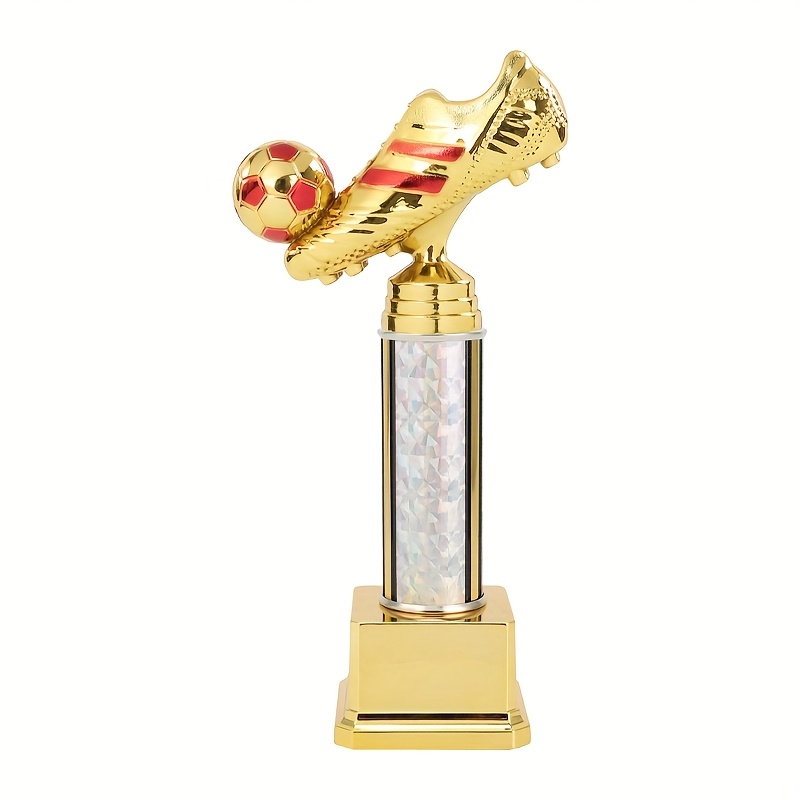 Top pick1pc Soccer Trophies, ABS Material Mixed Color Awards for Football Events and Team Activities, Sports Game Day DecorationsOpen in new tab.