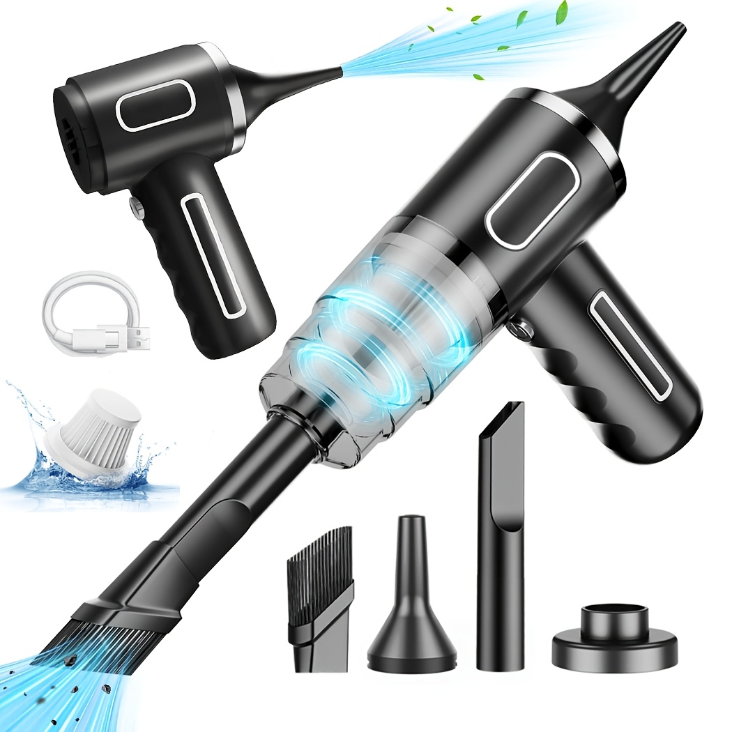 TEMU Brand New Upgraded Wireless Mini Vacuum Cleaner, A For Cleaning Computers, Portable Rechargeable Car Vacuum Cleaner Handheld, Wireless Duster,