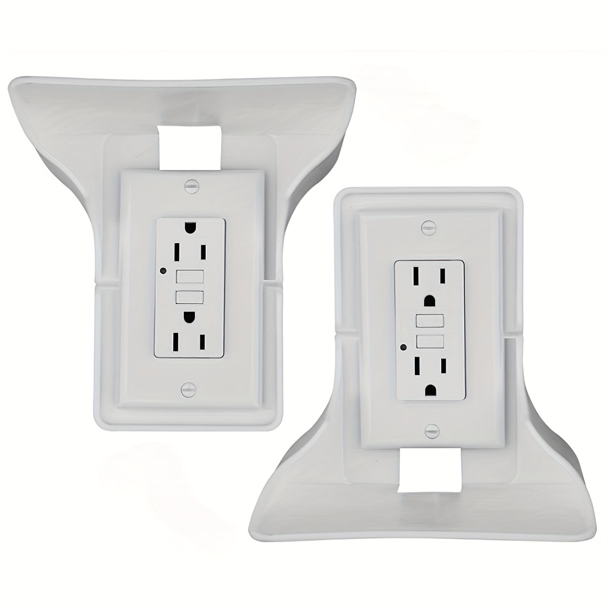 TEMU Storage Wall Outlet Shelf - Smart Home Bedroom Organization, Space Saving Bathroom Organization For Toothbrushes, Speakers, Utility Racks