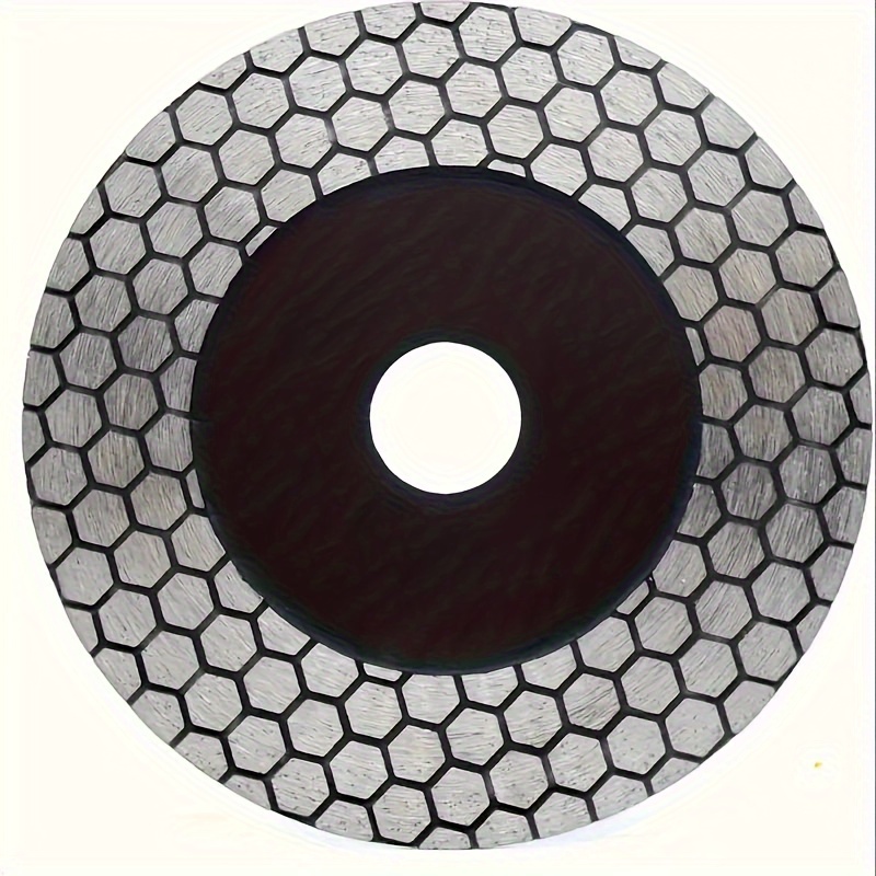 

1pc 4.5 Inches(115mm) Diamond And Steel Saw Blade Tile Cutting Disc, For Porcelain Ceramic Marble Artificial Stoneware Edge