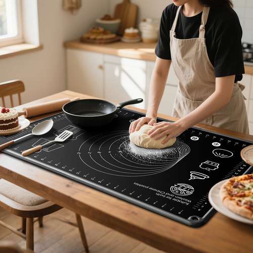 Silicone Fiberglass Mat High Temperature Oven Pad Food Grade Macaron