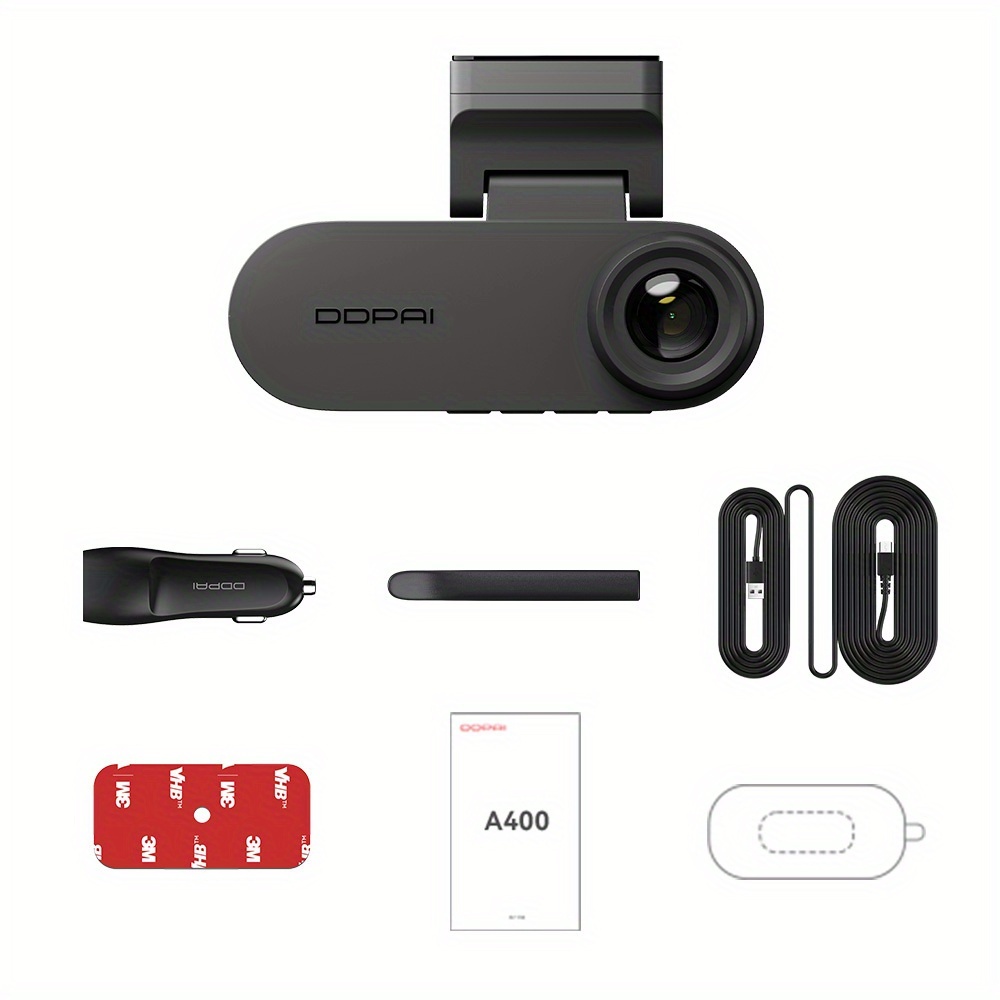Dash Cam Front 4k (2160p) No Storage Card Included, Vision, 2.4g Wifi, , , 125° Wide Angle, F2.0 Aperture, Loop Recording, 1.9" Ips Screen, Supports 256gb Tf Card, Without Battery