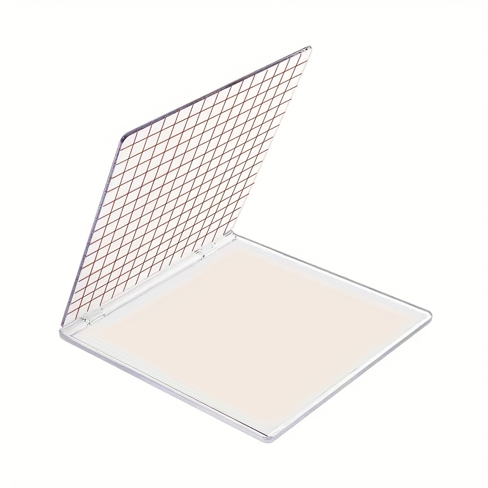 Image of 1pc Acrylic Stamp .9x6.1 Perfect Positioning Stamping Clear Stamps Craft Stamping Tool With For Card Making Scrapbooking And Other Paper Crafts, Superfindings